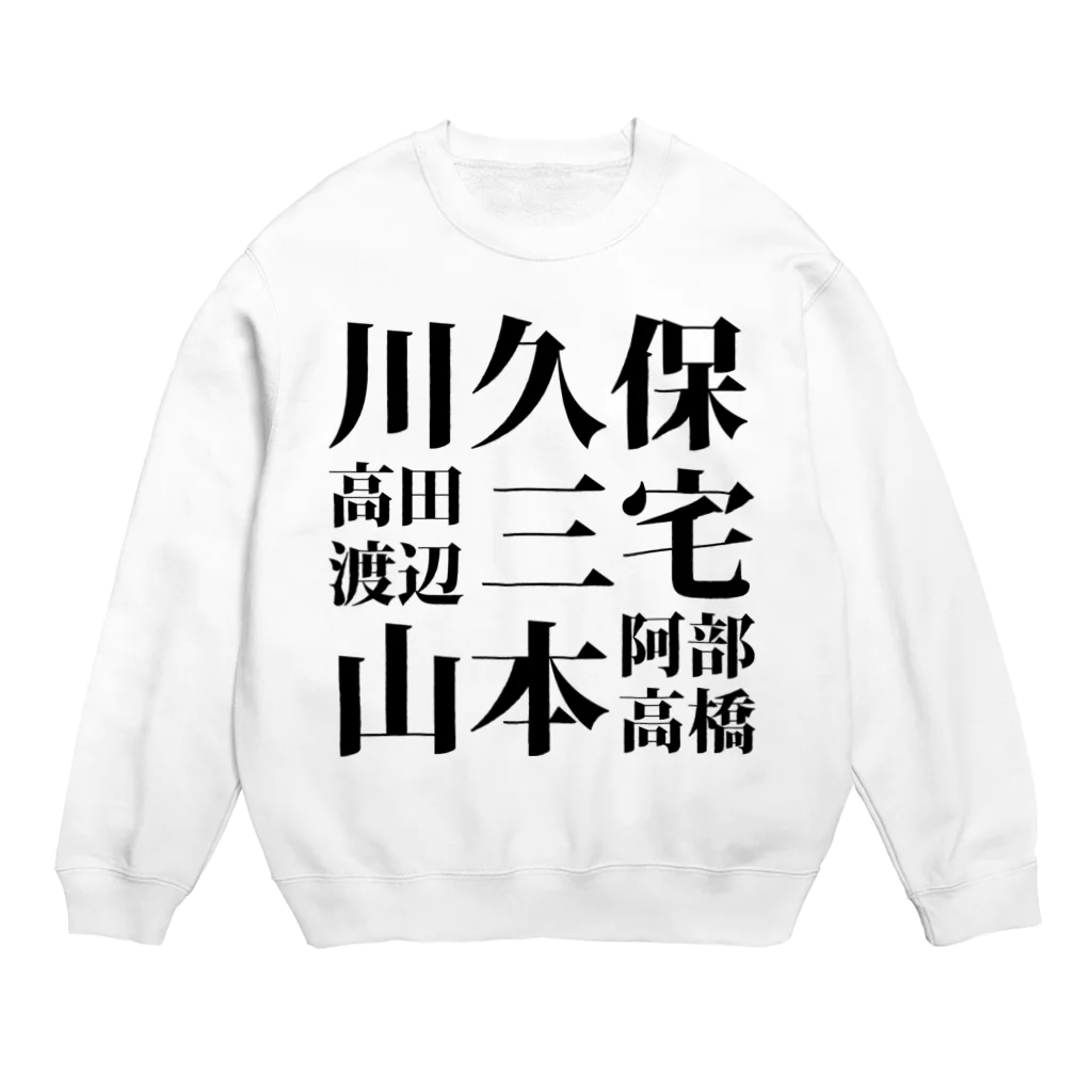 StrangeTwist -ストレンジツイスト-のデザイナーズ Crew Neck Sweatshirt