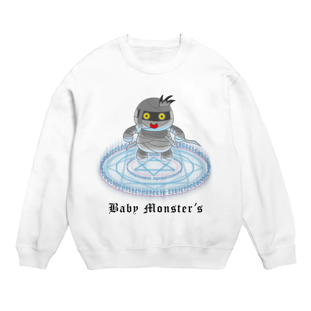 かいほう屋のBaby　Monster’ｓ「ミイラ君」 Crew Neck Sweatshirt