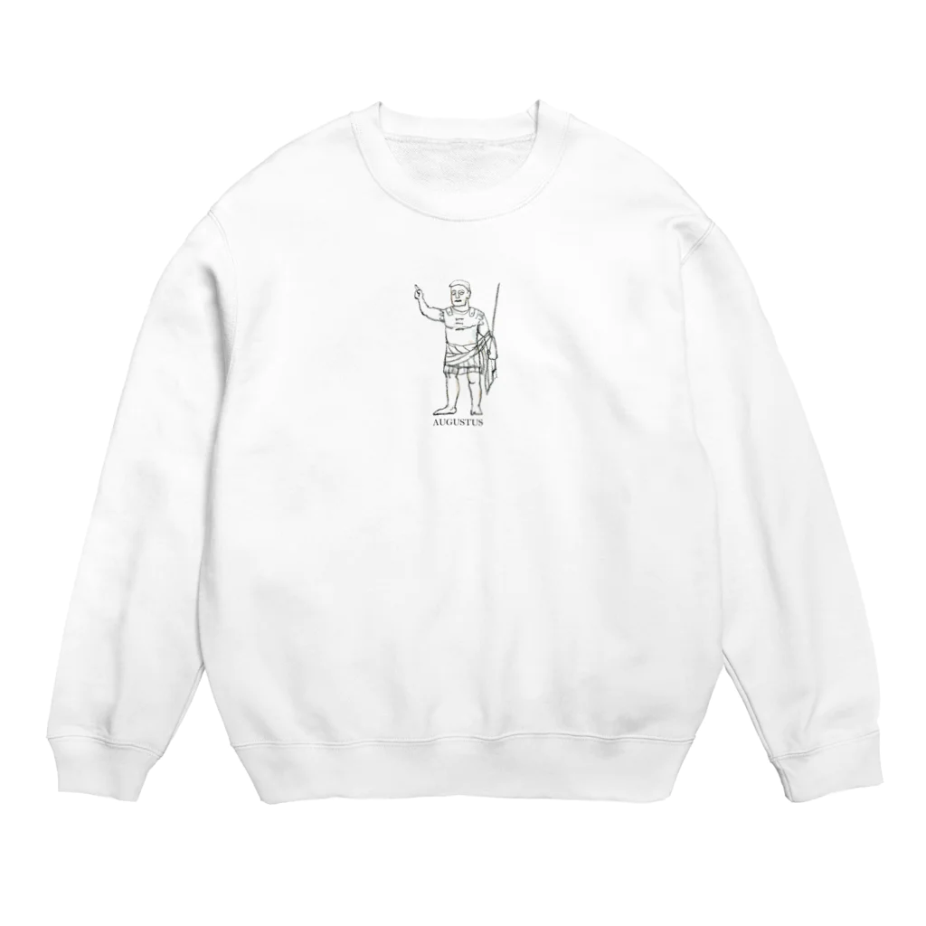 Sonoko スズリのショップのアウグストゥス Crew Neck Sweatshirt