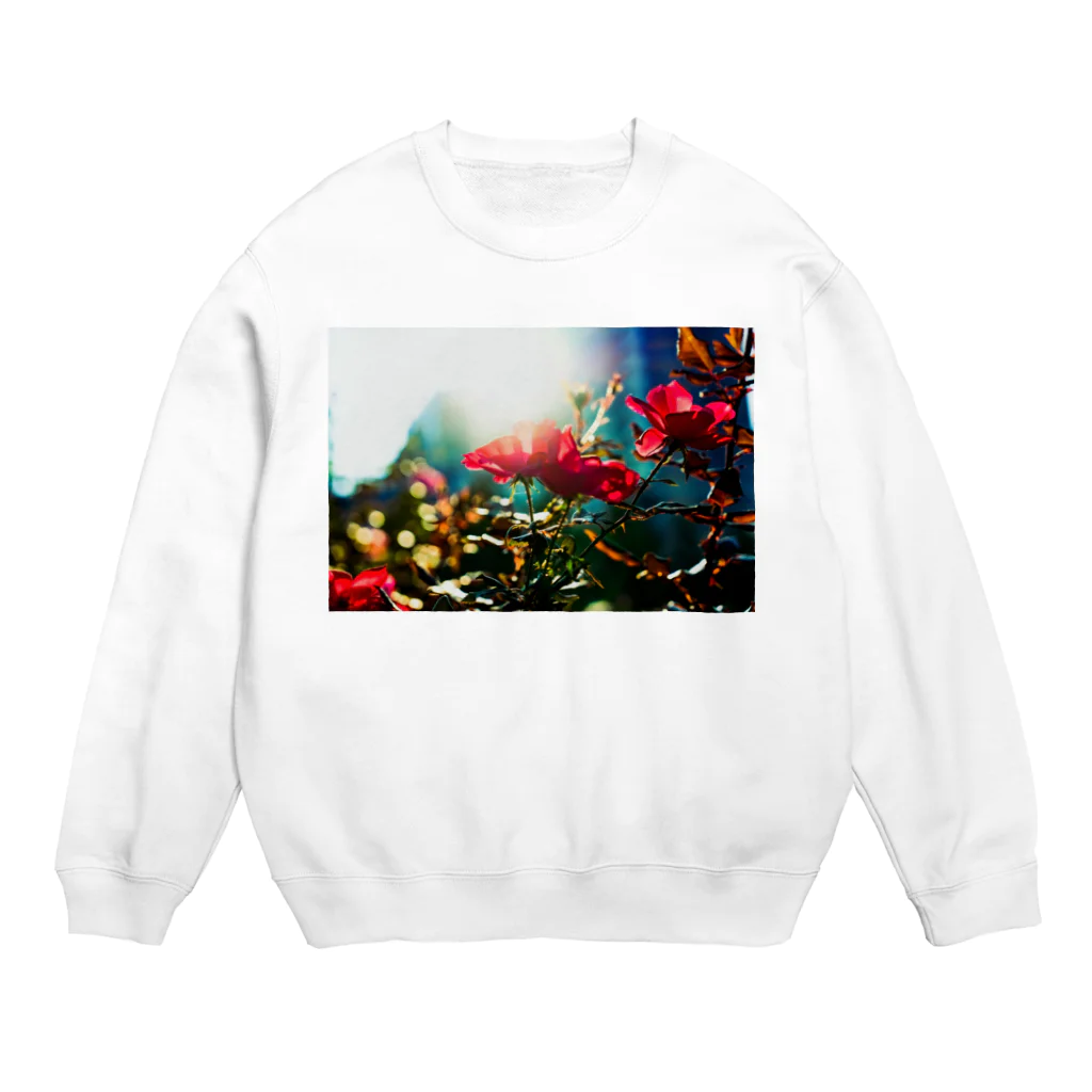 HANA-STUDIOのガーデンローズ Crew Neck Sweatshirt