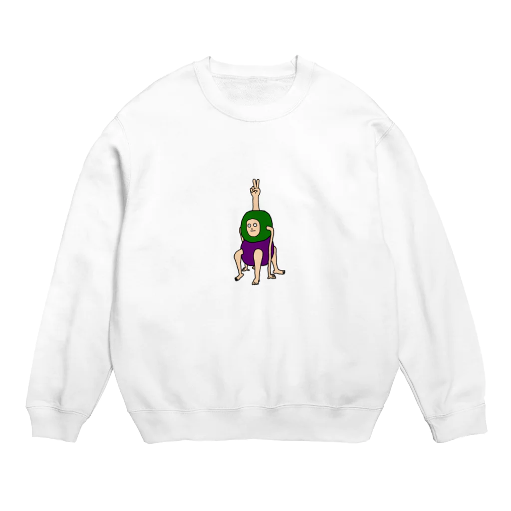 Buchimageroの模試の落書き Crew Neck Sweatshirt