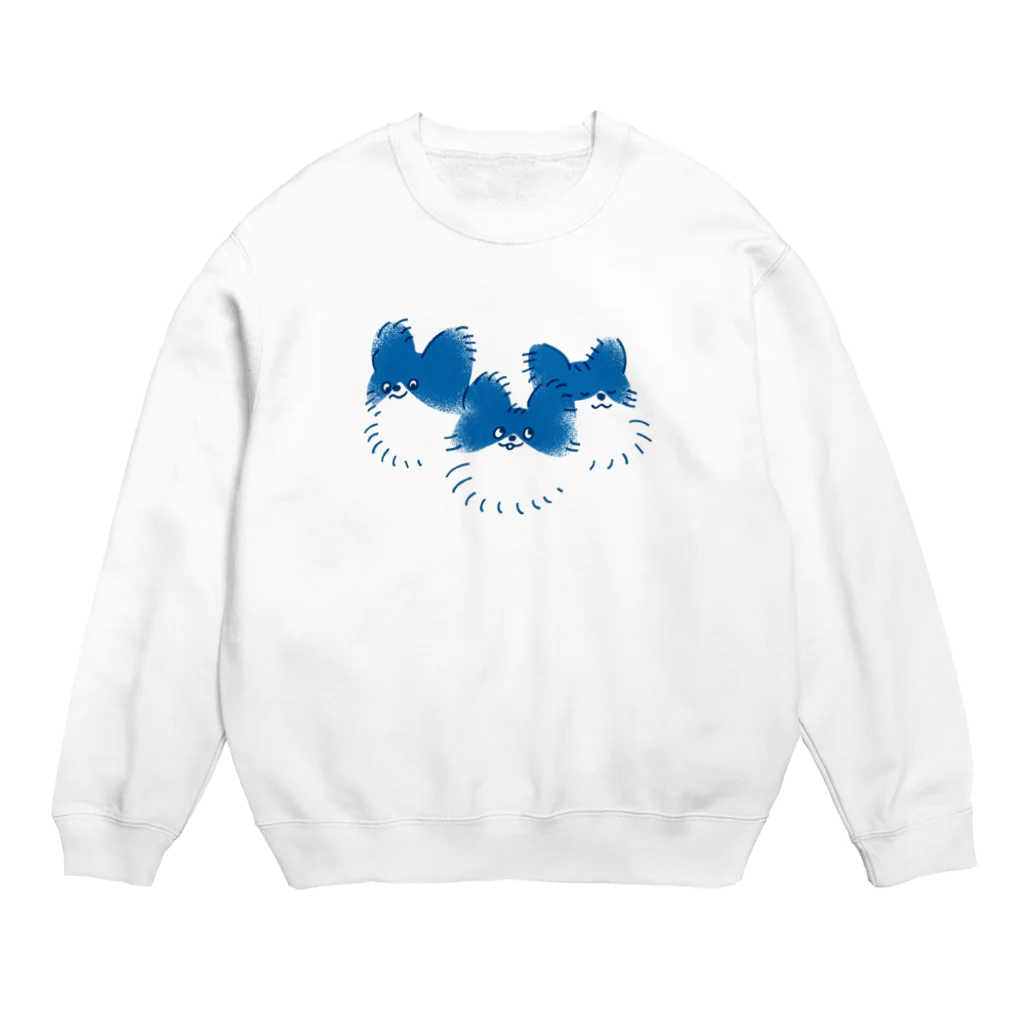 tete no otete の3分裂 Crew Neck Sweatshirt