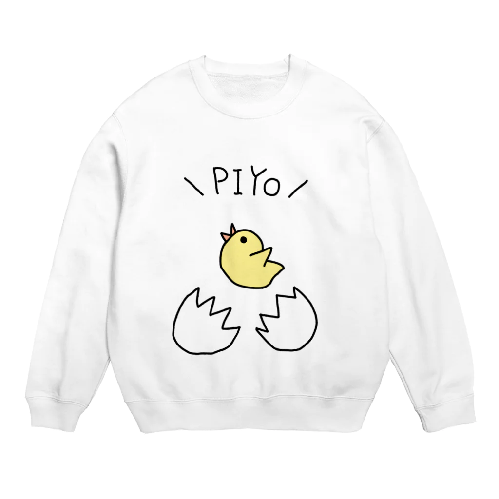 harusaraショップの＼PIYO／グッズ Crew Neck Sweatshirt