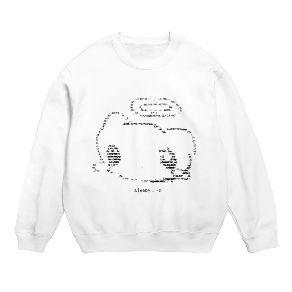 「ごめん々ね 」と言っの微睡 Crew Neck Sweatshirt