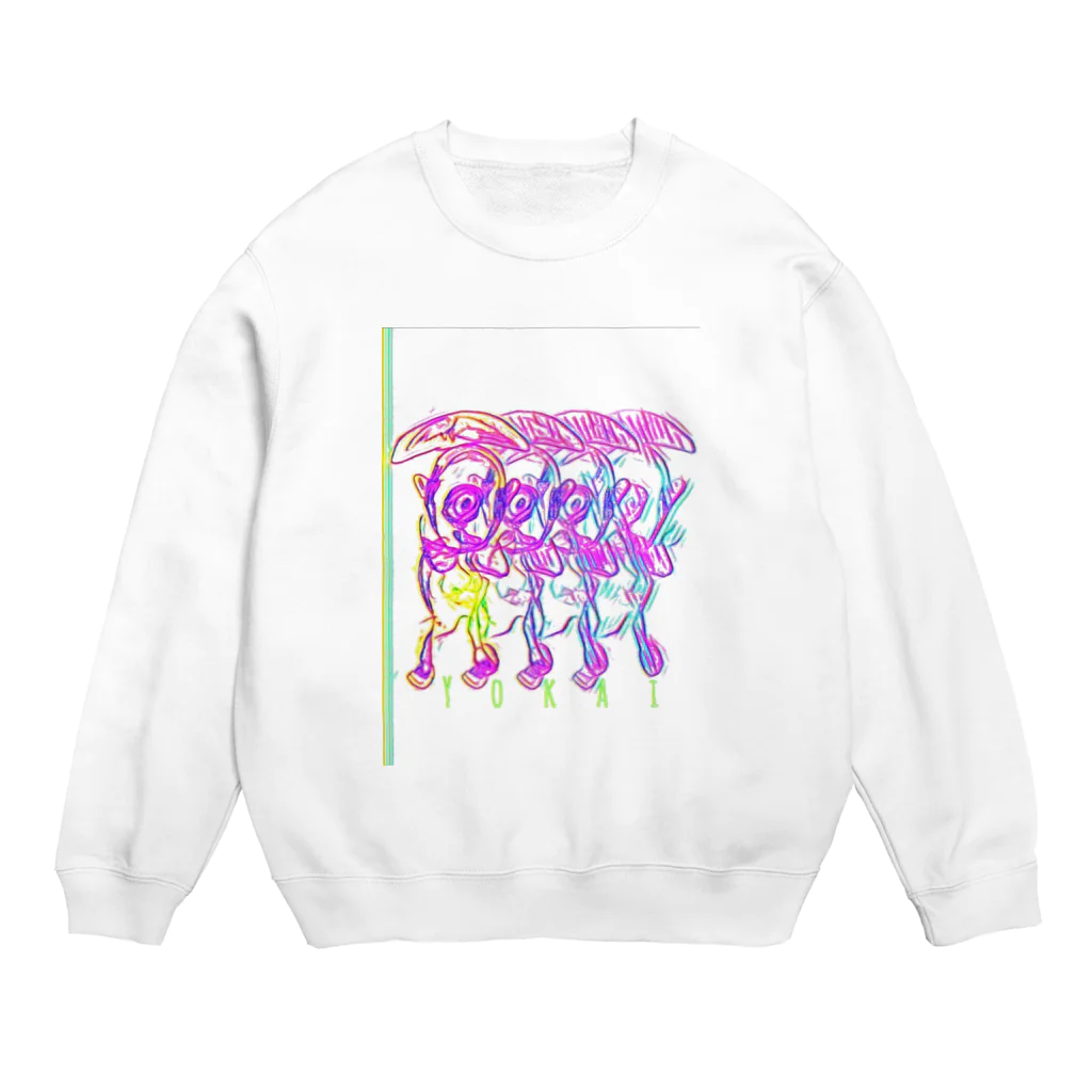 ベントス二郎商店のYOKAI×4 Crew Neck Sweatshirt