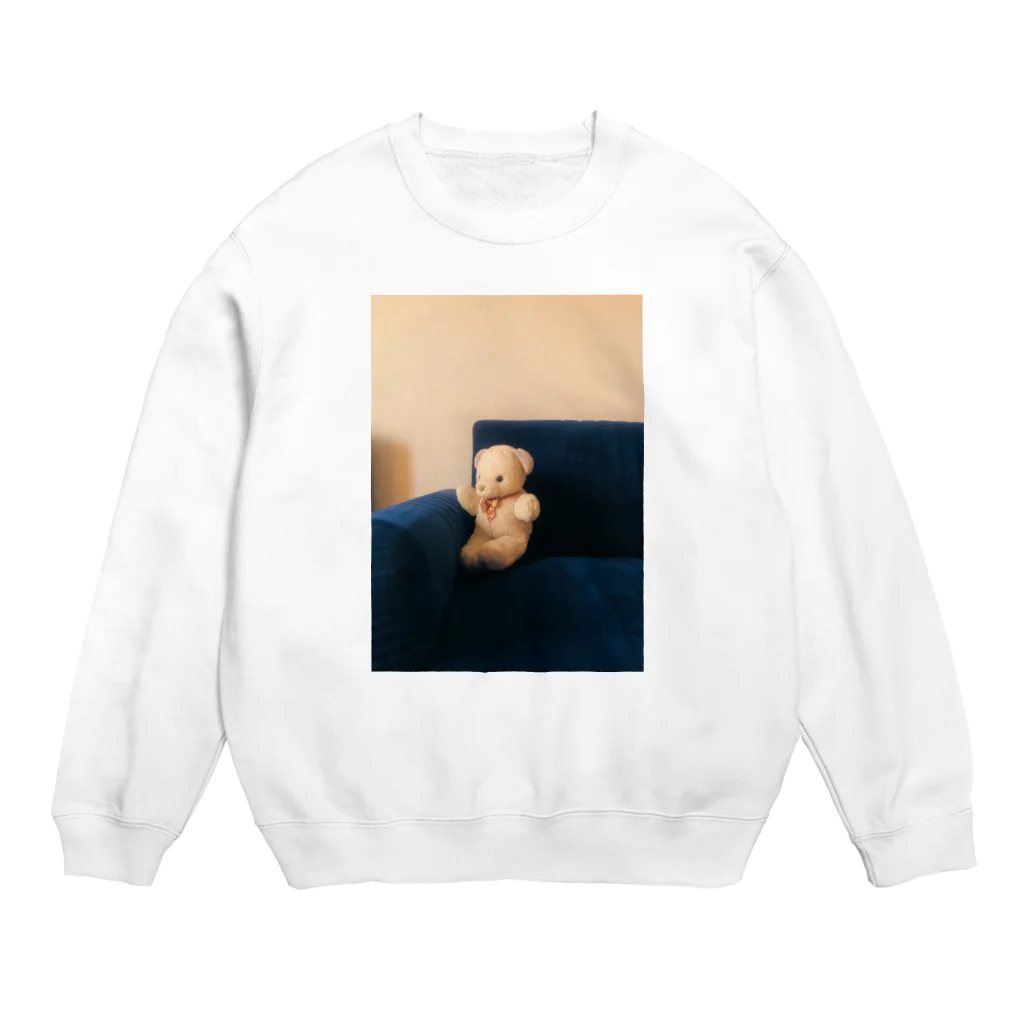 ごっちゃんのテディーベアさん Crew Neck Sweatshirt