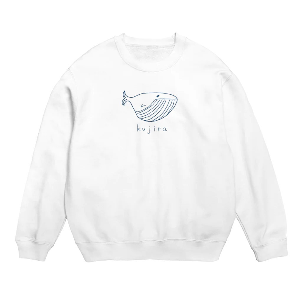 しゃおしゃのゆるくじら Crew Neck Sweatshirt