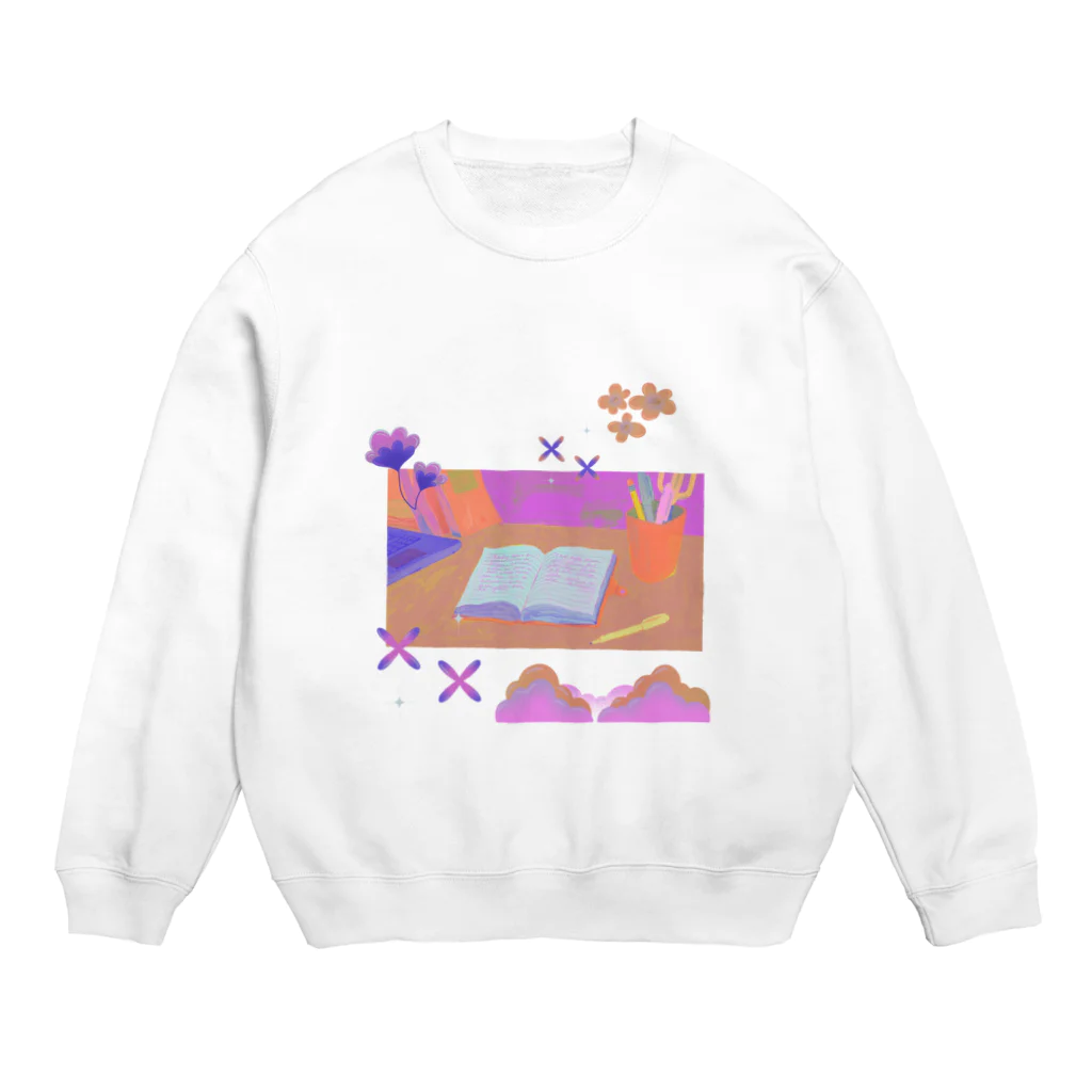 𝙈𝙊𝙈𝙊'𝙨 𝙎𝙝𝙤𝙥のemo_emo Crew Neck Sweatshirt