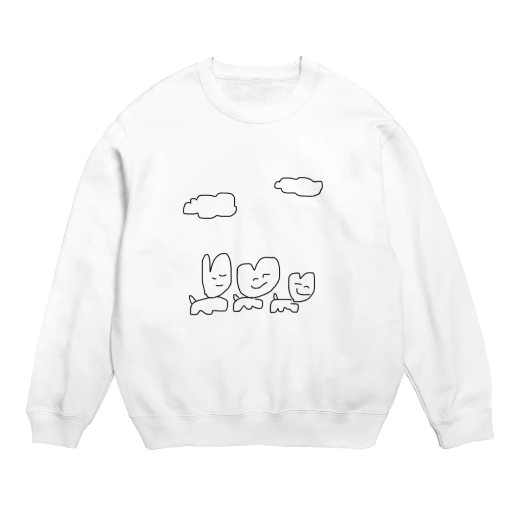 zoo_stormのおさんぽチーム Crew Neck Sweatshirt