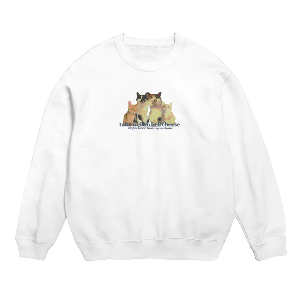 お店屋さんのうちのねこ5 Crew Neck Sweatshirt