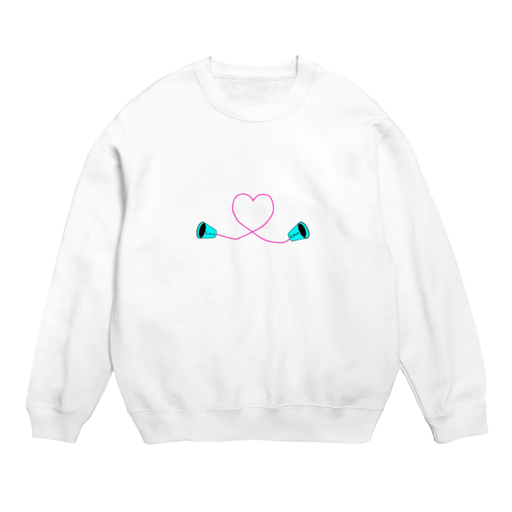 ko-jの糸電話 Crew Neck Sweatshirt