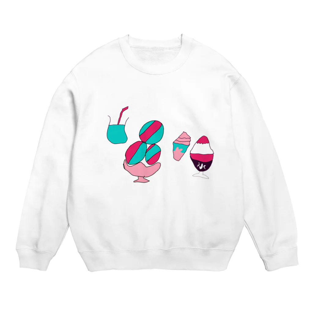 FRUITS CHOPPERのスイーツ天国 Crew Neck Sweatshirt