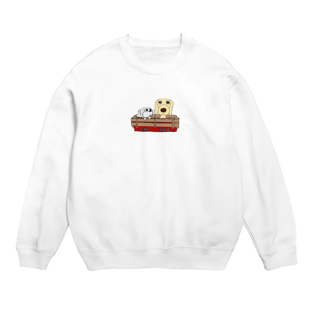 ソラッキーのsora  carl Crew Neck Sweatshirt