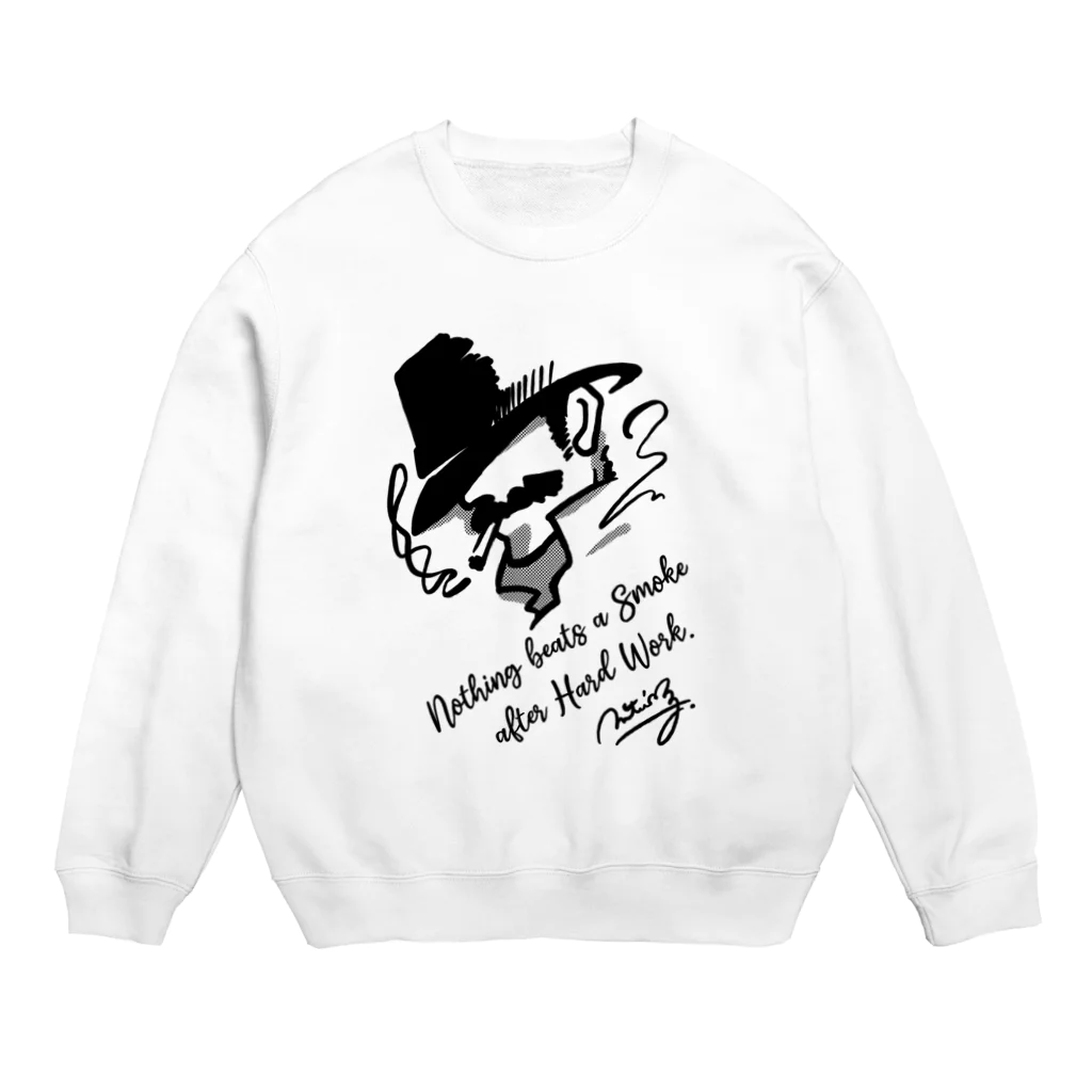 Andiamoの至福の一服 Crew Neck Sweatshirt