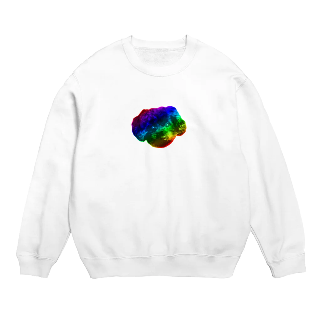 tanayoshiの愛しのゲーミングわんこ Crew Neck Sweatshirt