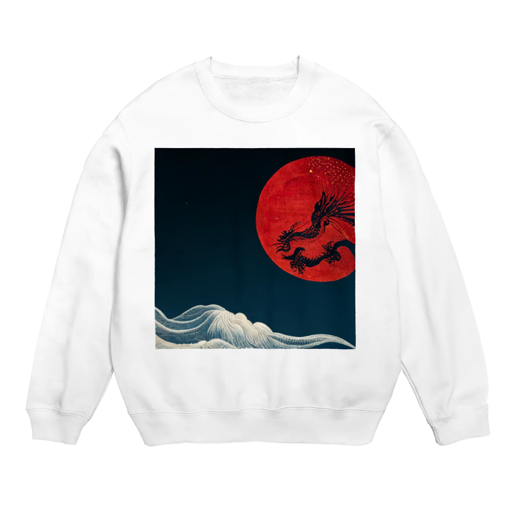 Eye2EyeのBlood Moon Dragon Crew Neck Sweatshirt