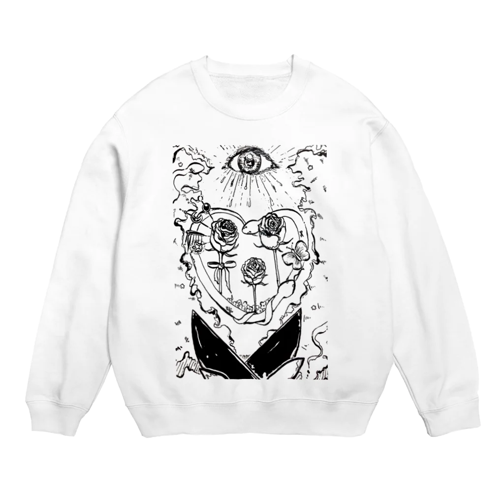 POPONの焦心苦慮 Crew Neck Sweatshirt