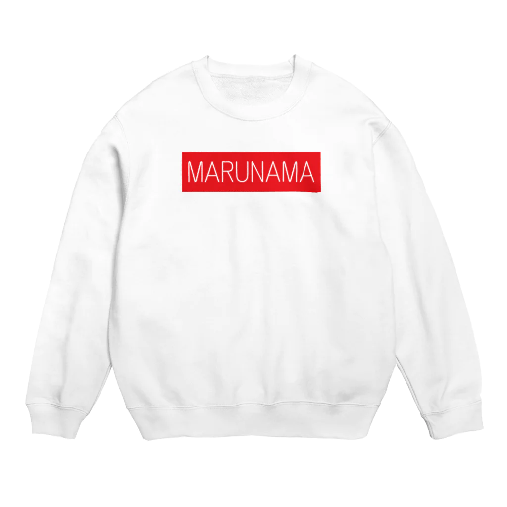 MARUNAMAのMARUNAMAﾛｺﾞ2 Crew Neck Sweatshirt