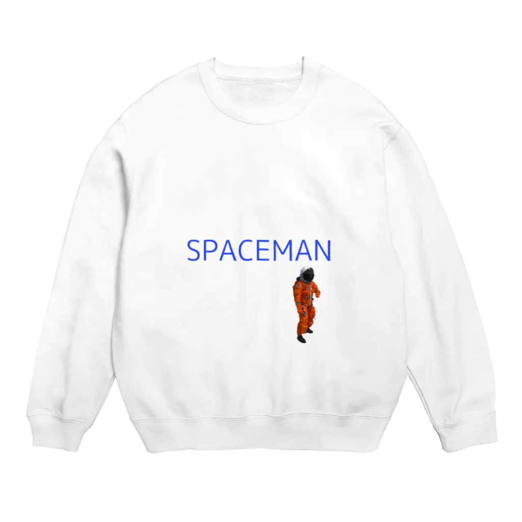 beeのSPACEMAN Crew Neck Sweatshirt