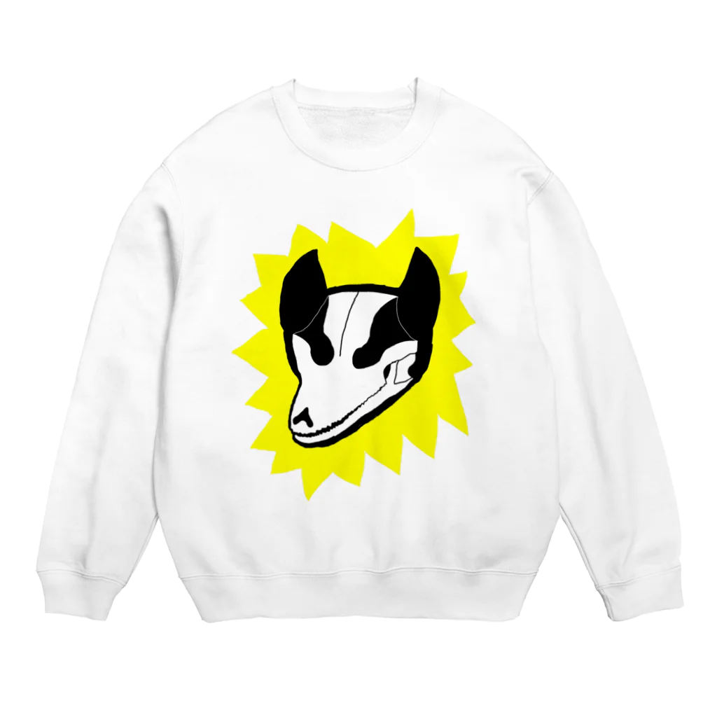 イヌソーキュートのはなサンダー Crew Neck Sweatshirt