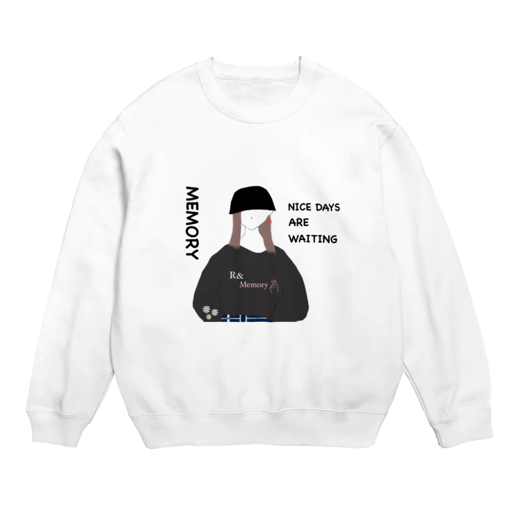 R&Memoryのmemory  Crew Neck Sweatshirt