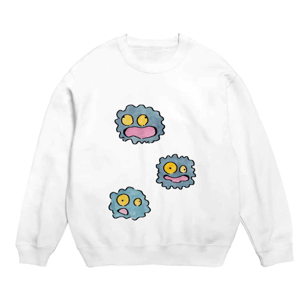 吐遮物愚劣翁のガビピ Crew Neck Sweatshirt