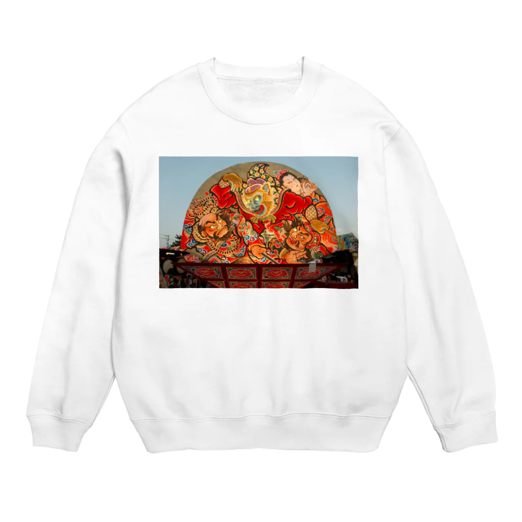 古川　曻一の黒石ねぷた ⑽ Crew Neck Sweatshirt