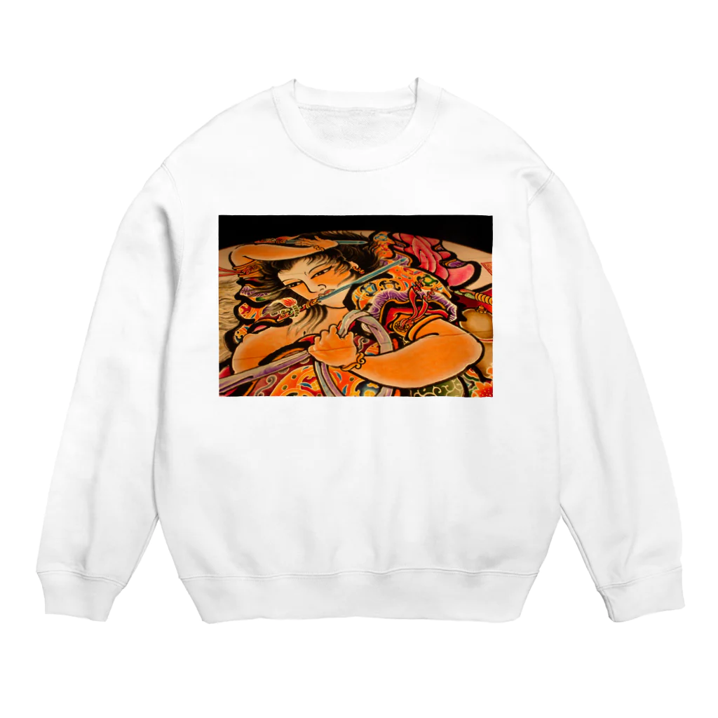 古川　曻一の黒石ねぷた ⒀ Crew Neck Sweatshirt