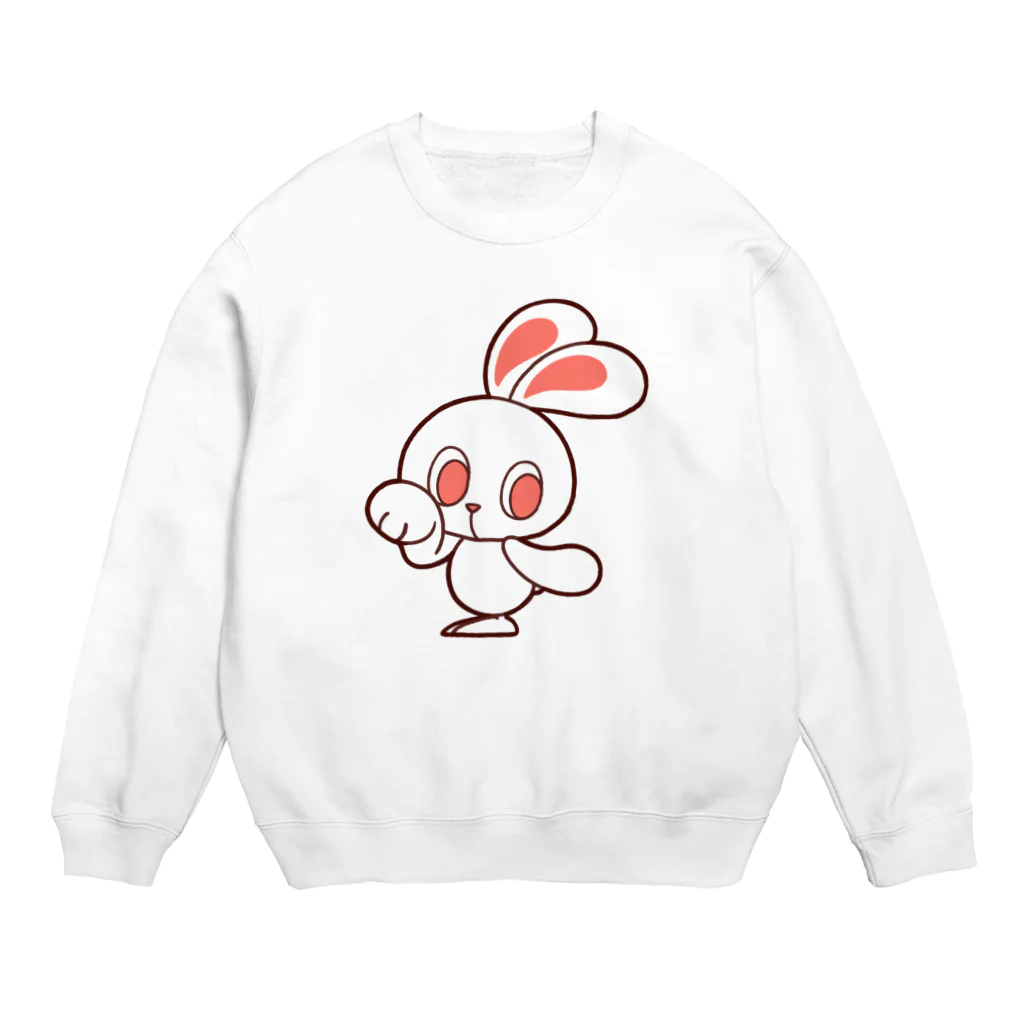 レタ(LETA)のぽっぷらうさぎ Crew Neck Sweatshirt