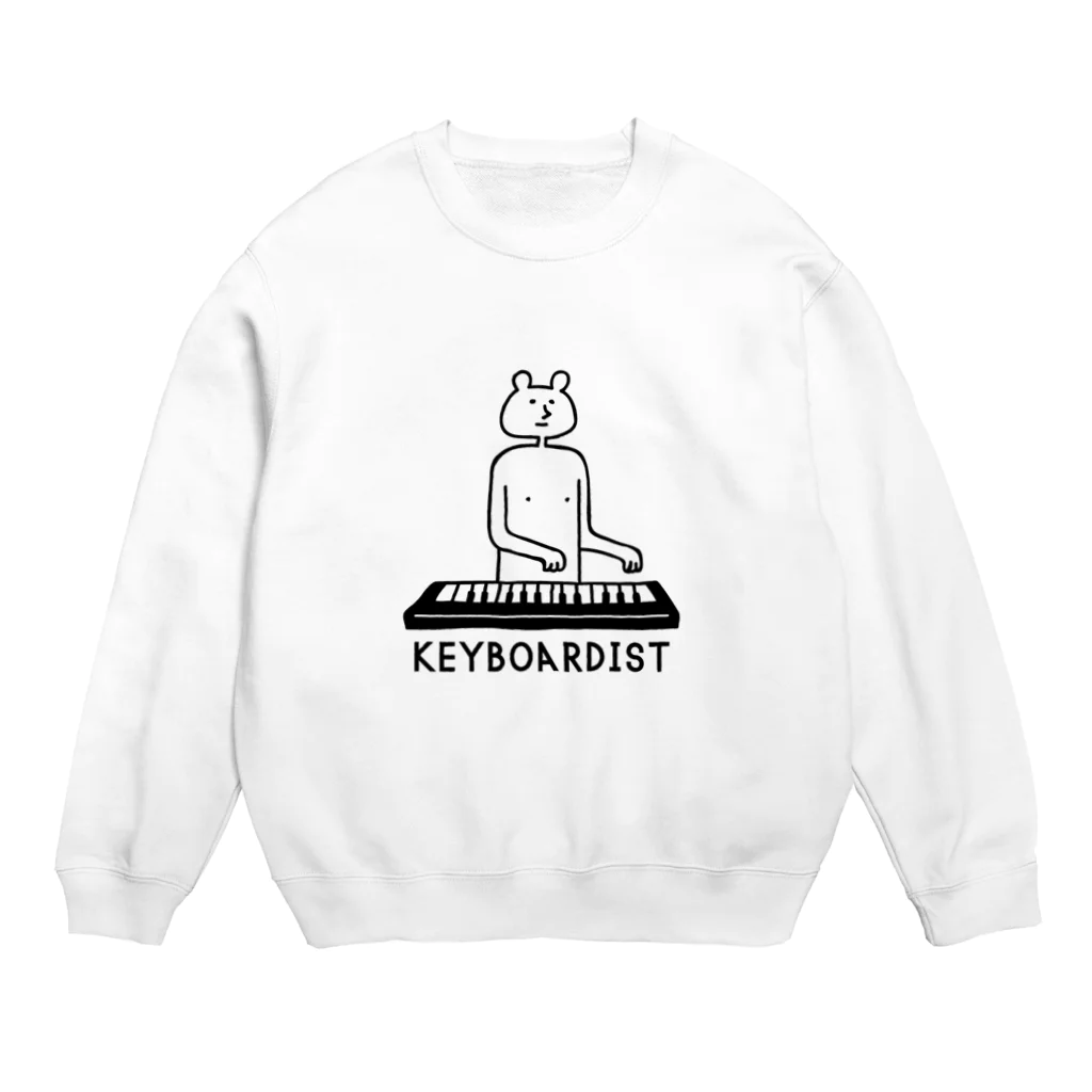 PokuStarのキーボーディスト Crew Neck Sweatshirt