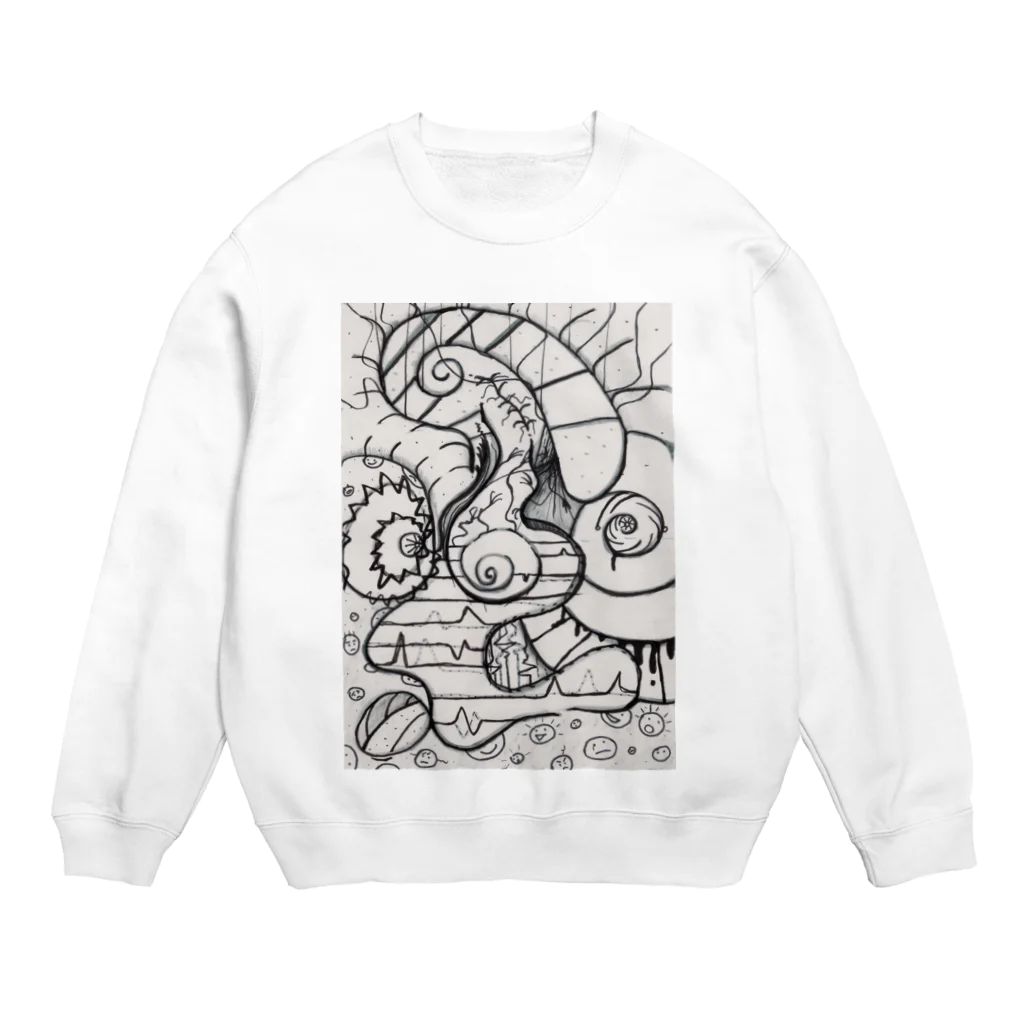 megumaremichaelのopening Crew Neck Sweatshirt