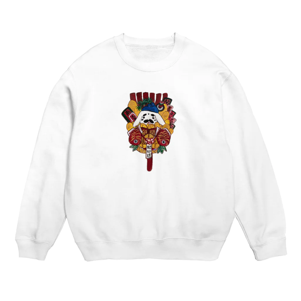 兔月夜/RabbitMoonNightの開卯運熊卯手 Crew Neck Sweatshirt