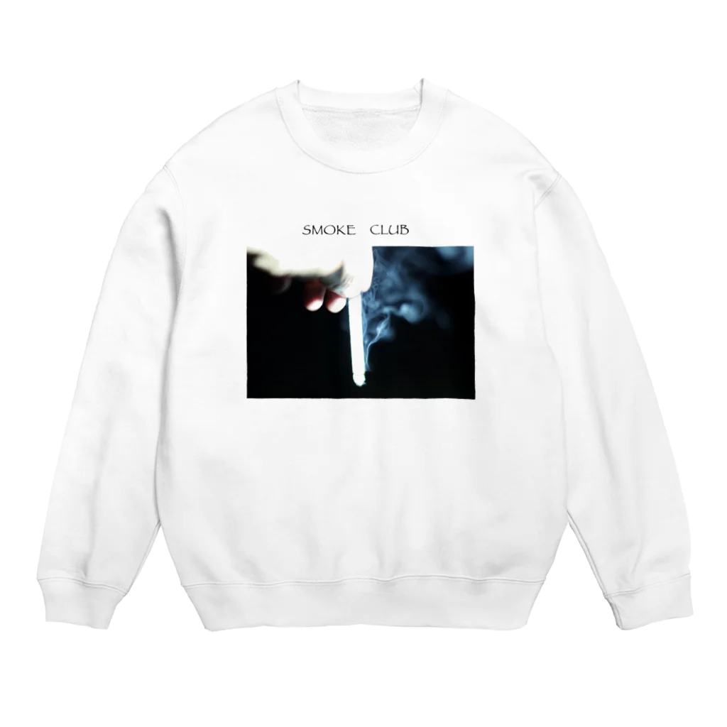 あやとり。のSMOKE CLUB Crew Neck Sweatshirt