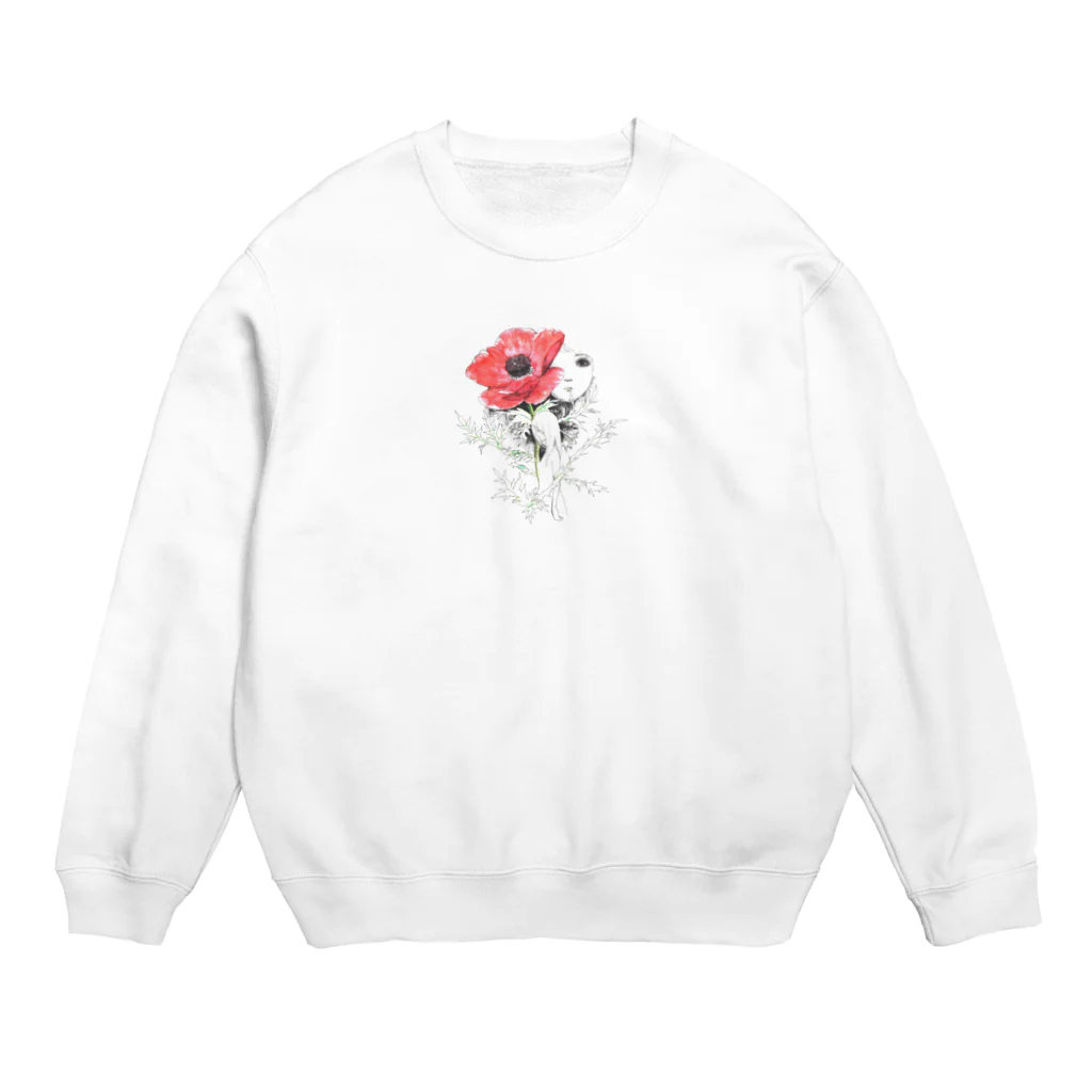 なぎさのアネモネの記憶 Crew Neck Sweatshirt