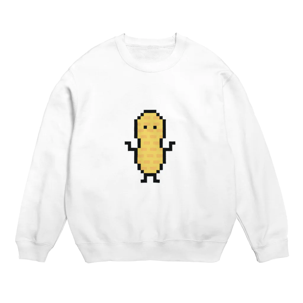 わらべの落花生くん Crew Neck Sweatshirt