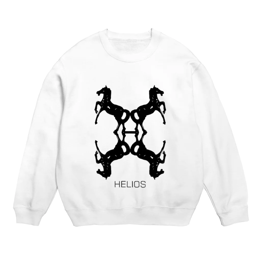 HELIOS-SUZURIのHELIOS LOGO Crew Neck Sweatshirt