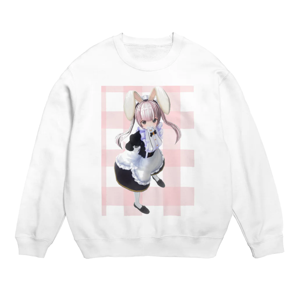 メアのいちごミルク Crew Neck Sweatshirt