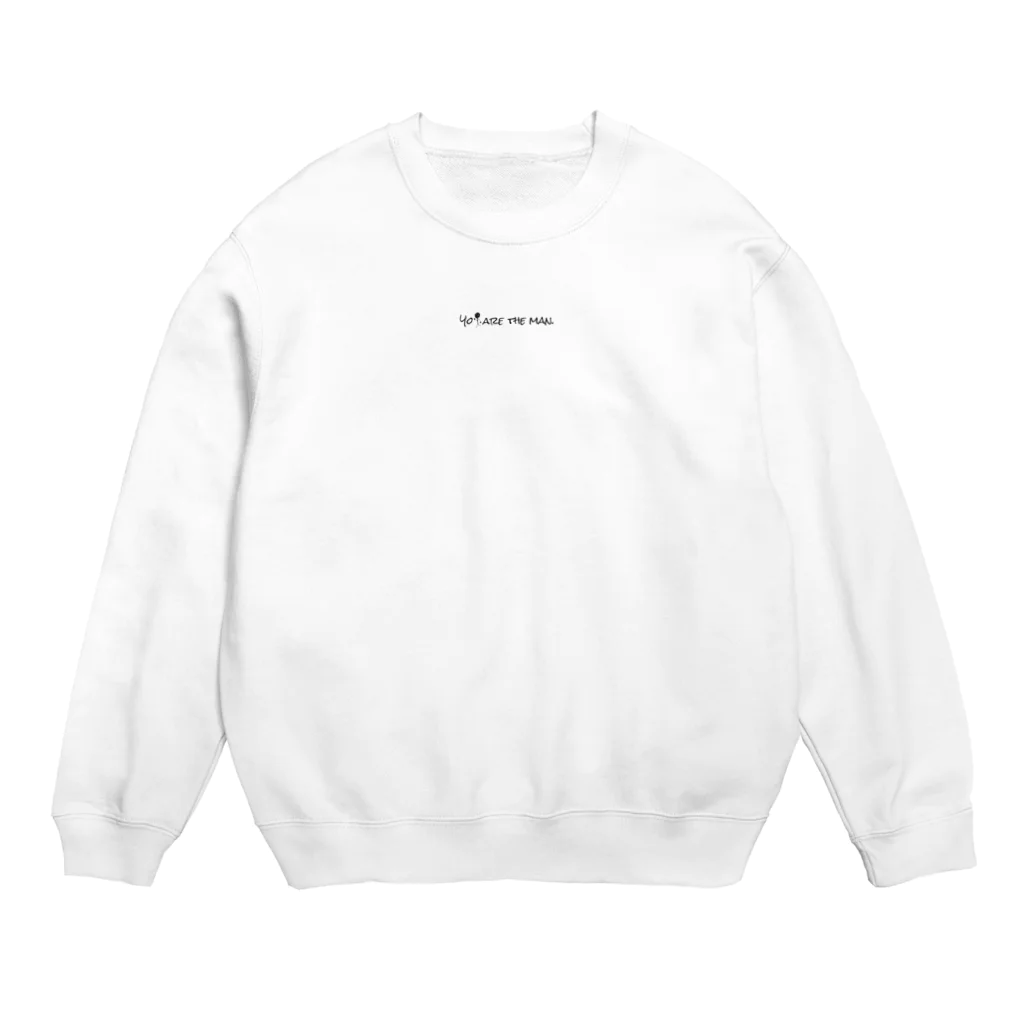 bbbtttのYOU ARE THE MAN Crew Neck Sweatshirt