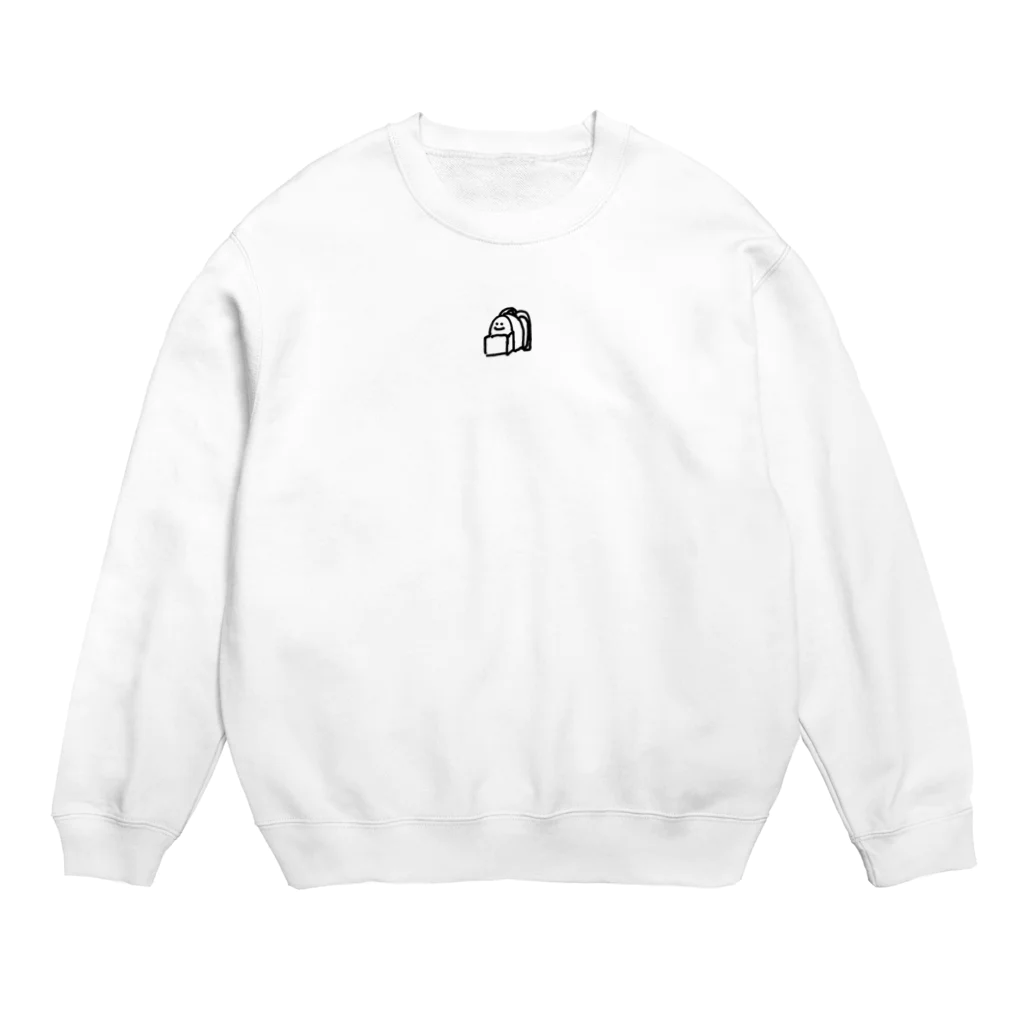 もりもりのリュックくん Crew Neck Sweatshirt