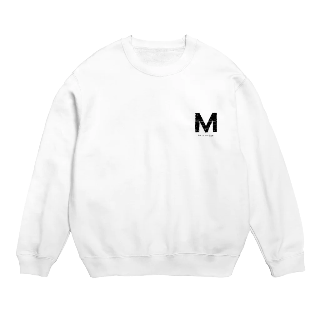 noisie_jpの【M】イニシャル × Be a noise. Crew Neck Sweatshirt