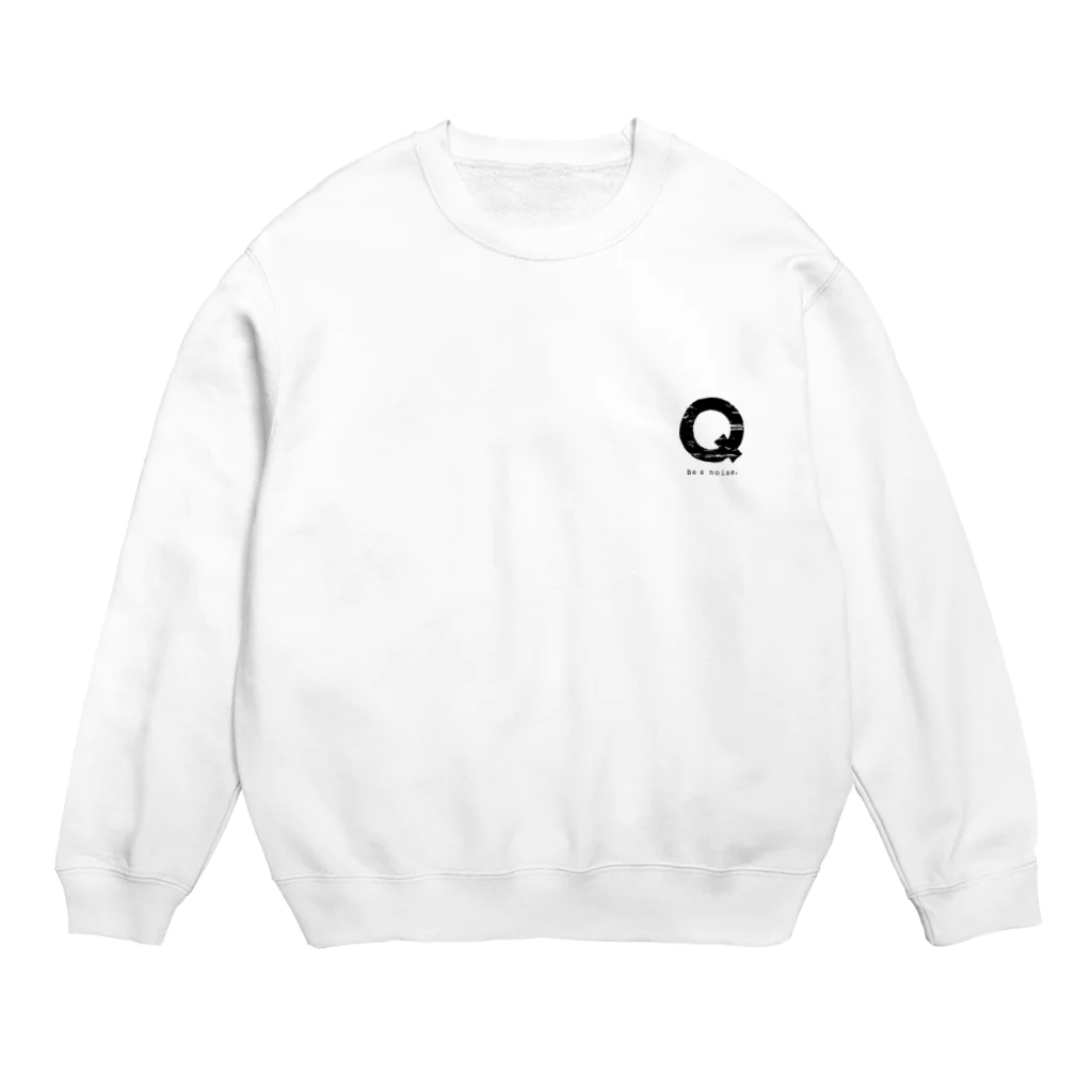 noisie_jpの【Q】イニシャル × Be a noise. Crew Neck Sweatshirt