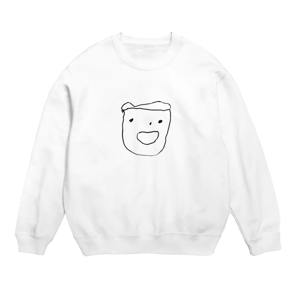 るっぴー市場のにこにこ Crew Neck Sweatshirt