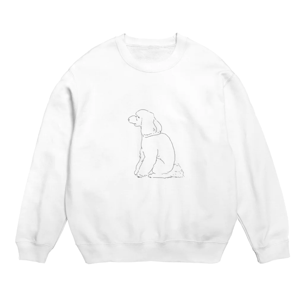 mochiodayoの犬背 Crew Neck Sweatshirt