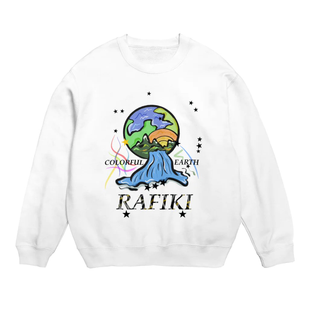 Colorful fam EarthのEarth/RAFIKI Crew Neck Sweatshirt
