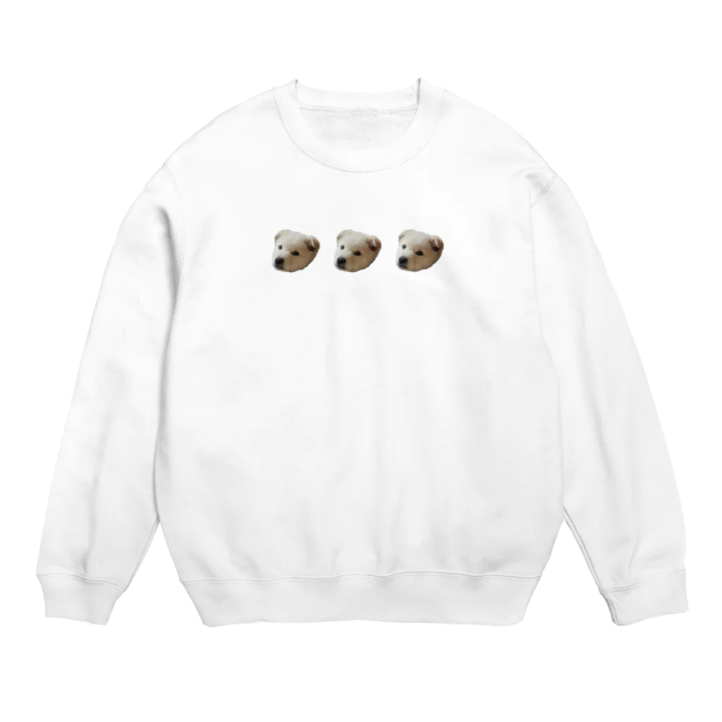 ゴンのいぬ 3連 Crew Neck Sweatshirt