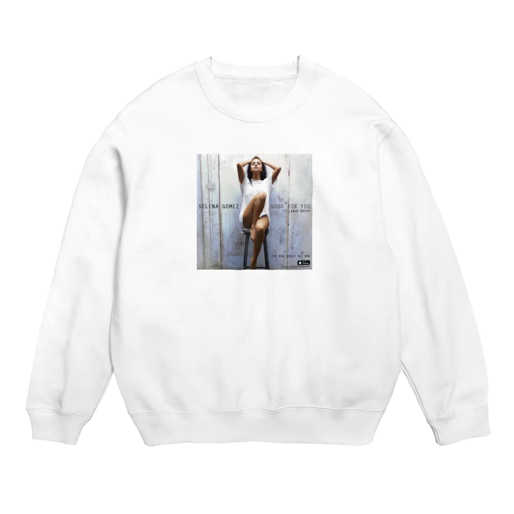 mosurazzzのセレーナ・ゴメス  Selena Gomez Crew Neck Sweatshirt