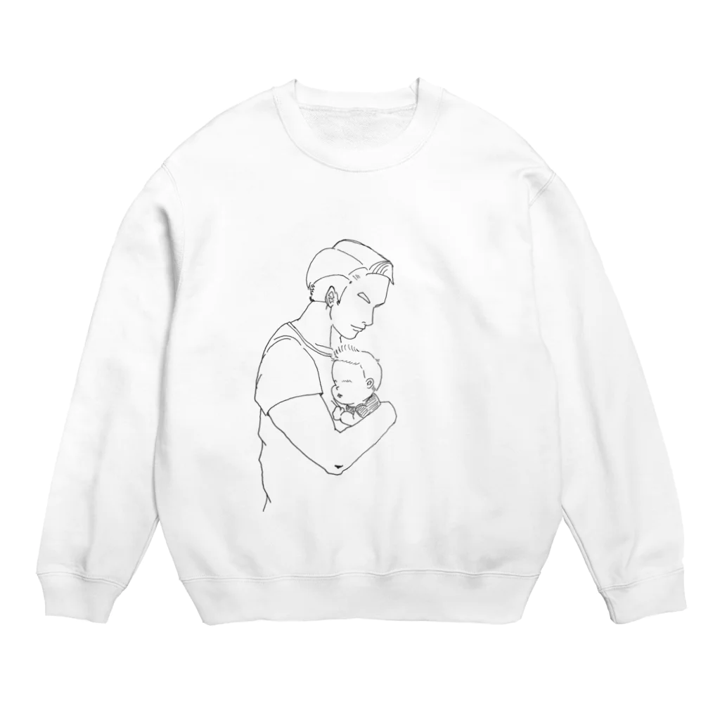 マグダラのヒカル@堕天使垢のパパです Crew Neck Sweatshirt