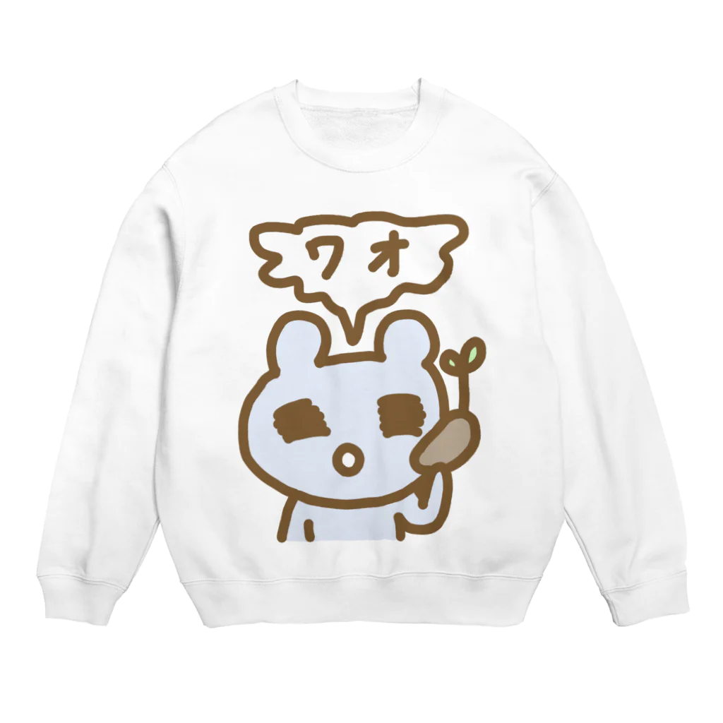 ねずみさんのブティックの芽が出たじゃがいも Crew Neck Sweatshirt