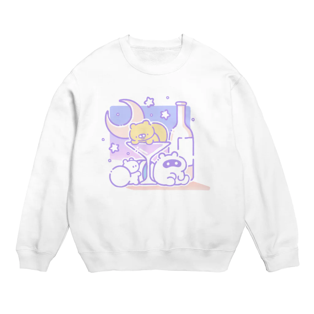 NRMQのアルコールタケネコ Crew Neck Sweatshirt