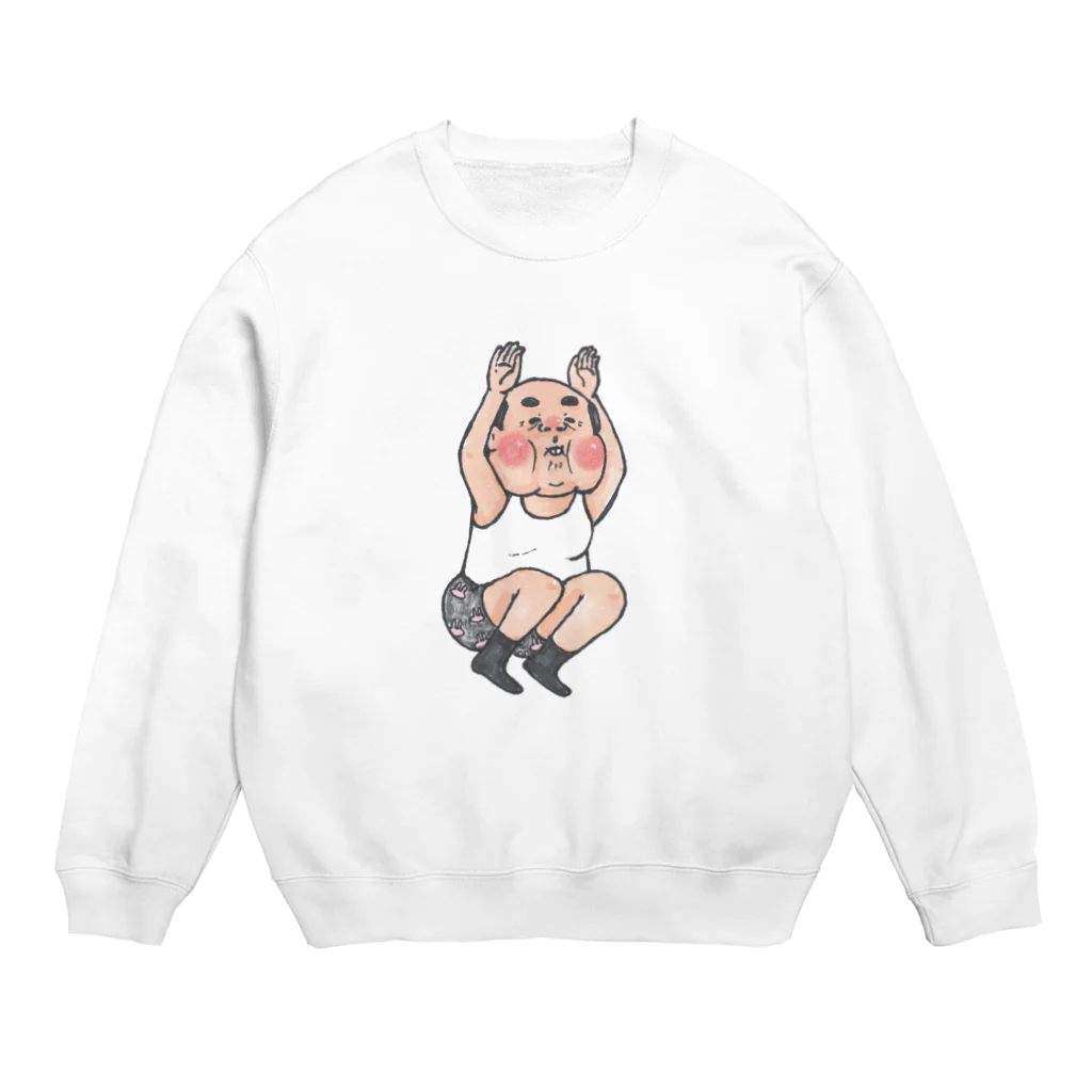 かまだ まゆめのうさぎ跳び Crew Neck Sweatshirt